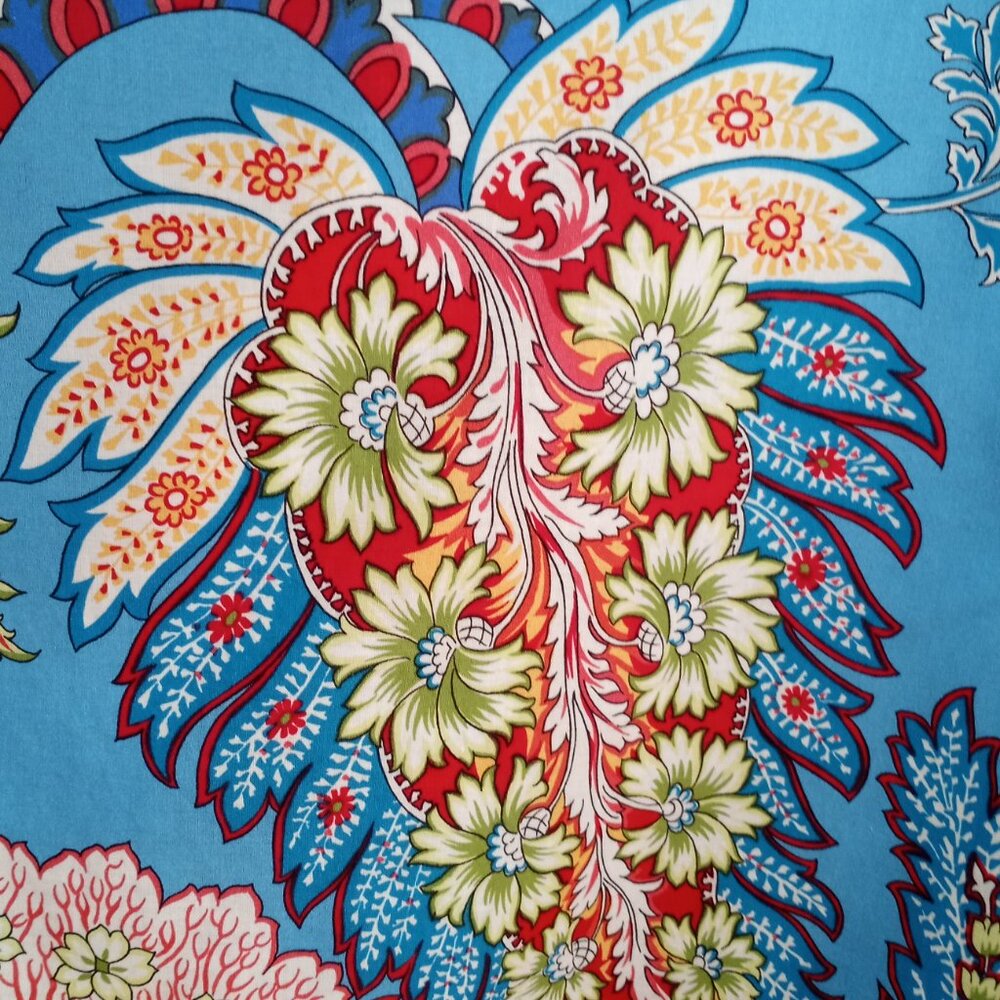 'Talbots' Floral Cotton Skirt Size XL - Picture 9 of 14